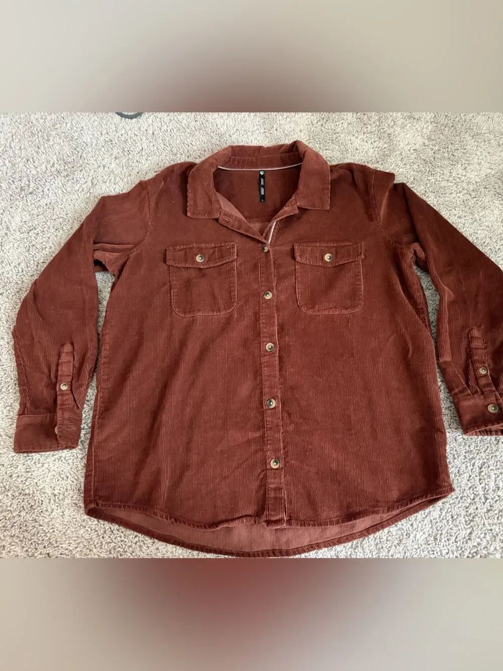 Kuhl Cordoroy Button Down Oversized Shacket